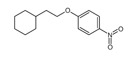 1-(2-环己基乙氧基)-4-硝基苯 结构式
