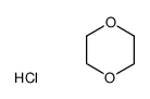 盐酸1,4-二氧六环 结构式