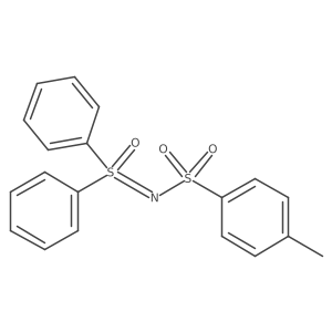 4-甲基-N-(氧化二苯基-λ4-亚磺酰基)-苯磺酰胺 结构式