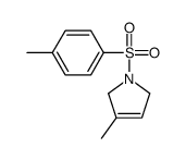1H-Pyrrole, 2,5-dihydro-3-methyl-1-[(4-methylphenyl)sulfonyl]- 结构式