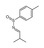 4-甲基-N-(2-甲基亚丙基)苯亚磺酰胺-[S(S)]- 结构式