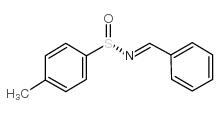 (S)-(+)-N-亚苄基对甲苯亚磺酰胺 结构式