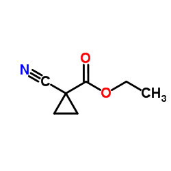 1-氰基环丙基甲酸乙酯 结构式