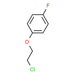 1-(2-氯乙氧基)-4-氟苯 结构式