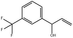 α-乙烯基-3-(三氟甲基)苯甲醇 结构式
