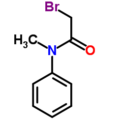 2-溴-N-甲基-N-乙酰苯胺 结构式