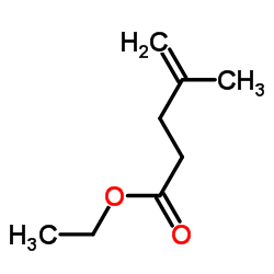 4-甲基-4-戊烯酸乙酯 结构式