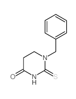 1-苄基-2-亚硫代基-1,3-二氮杂环己-4-酮 结构式