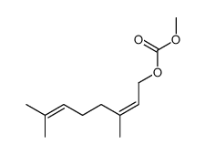 Carbonic acid, (2Z)-3,7-dimethyl-2,6-octadien-1-yl methyl ester 结构式