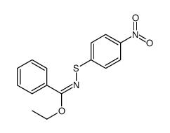 Benzenecarboximidic acid, N-[(4-nitrophenyl)thio]-, ethyl ester (9CI) 结构式