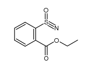 Sulfur, [2-(ethoxycarbonyl)phenyl]nitridooxo- 结构式