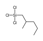 三氯(2-甲基戊基)硅烷 结构式