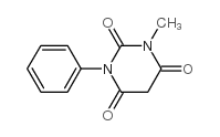 1-甲基-3-苯基嘧啶-2,4,6-三酮 结构式