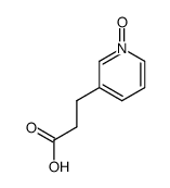 3-Pyridinepropanoic acid, 1-oxide 结构式
