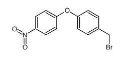 1-(溴甲基)-4-(4-硝基苯氧基)苯 结构式
