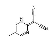 2-(5-METHYL-2(1H)-PYRIMIDINYLIDENE)-PROPANEDINITRILE 结构式