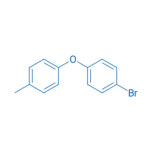 1-(4-溴苯氧基)-4-甲基苯 结构式