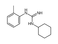 N-环己基-N'-(2-甲基苯基)胍 结构式
