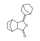 4,7-亚甲基异苯并呋喃-1(3H)-酮, 3-双环[2.2.1]庚-2-亚基六氢- 结构式