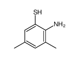 2-氨基-3,5-二甲基苯硫酚 结构式