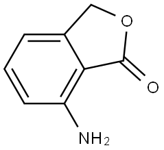 7-氨基苯酞 结构式