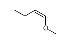 1,3-Butadiene, 1-methoxy-3-methyl-, (Z)- (9CI) 结构式