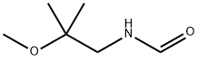 N-(2-甲氧基-2-甲基丙基)甲酰胺 结构式