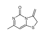5H-Thiazolo[3,2-c]pyrimidin-5-one, 2,3-dihydro-7-methyl-3-methylene- 结构式