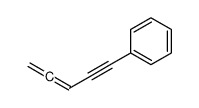Benzene, 3,4-pentadien-1-ynyl- (9CI) 结构式