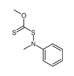 Benzenamine, N-[(methoxythioxomethyl)thio]-N-methyl- (9CI) 结构式