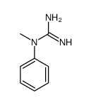 1-Phenyl-1-methylguanidine 结构式