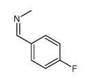 N-[(4-氟苯基)亚甲基]甲胺 结构式