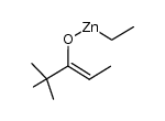 Zinc, (4,4-dimethyl-2-penten-3-olato)ethyl-, (Z)- (9CI) 结构式