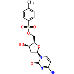5'-甲苯磺酰基-2'-脱氧胞苷 结构式