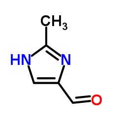 2-甲基咪唑-4-甲醛 结构式
