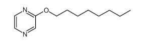 Pyrazine, 2-(octyloxy)- 结构式