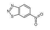 6-硝基-1,2,3-苯并噻二唑 结构式