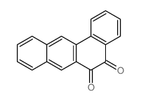苯并[a]蒽-5,6-二酮 结构式
