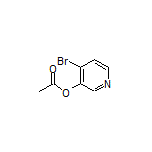 乙酸[4-溴吡啶-3-基]酯 结构式