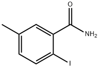 2-碘-5-甲基苯甲酰胺 结构式
