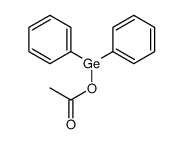 Germane, (acetyloxy)diphenyl- 结构式