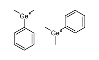 1,1,2,2-四甲基-1,2-二苯基二锗烷 结构式