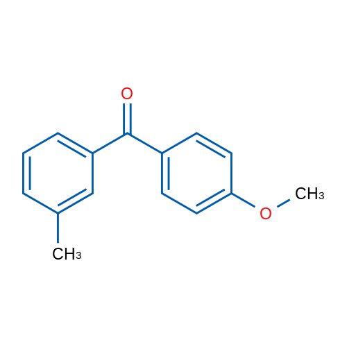 4-METHOXY-3'-METHYLBENZOPHENONE 结构式