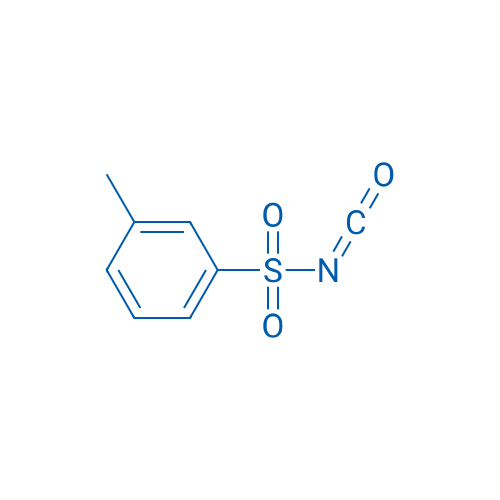 3-methylbenzene-1-sulfonyl isocyanate 结构式