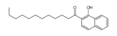 1-(1-羟基-2-萘基)-1-十二酮 结构式
