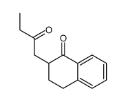 3,4-二氢-2-(2-氧代丁基)-1(2H)-萘酮 结构式