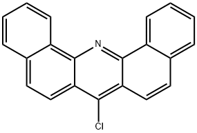 7-氯二苯并[C,H]吖啶 结构式