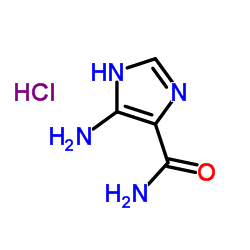 5-氨基-1H-咪唑-4-酰胺 结构式