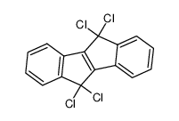 5,5,10,10-四氯-5,10-二氢茚并[2,1-a]茚 结构式