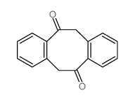 5,11-二氢二苯并[2,1-b:2,1-f][8]轮烯-6,12-二酮 结构式